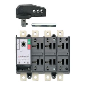 Hoofdschakelaar 160A 4P bodemmontage