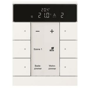 HVAC- sensor KNX - ClimaEco Mat wit 6f CE (SBR/U6.0.11-884)