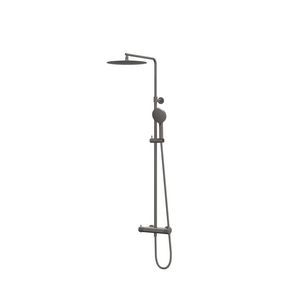Afbouwdeel regendouche IVY combiset Nexus 1 opbouwthermostaat gebor. metal black Nexus CSN1GMC
