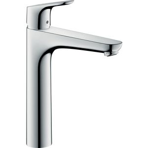 Focus 1-hendel wastafelmengkraan chroom comfortzone 190