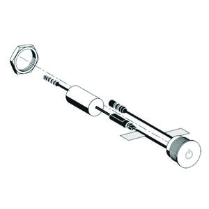 Piezoknop 12 V voor douche
