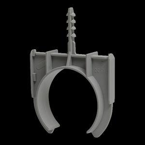 Kunststof buisklemplug halvrij 6mm 2 49-52mm d.grs VVE=50