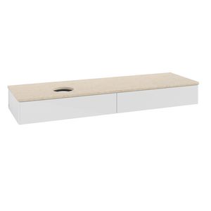 Wastafelonderkast Antao 1600x190x500mm G.White.L K15013GF
