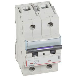 Installatieautomaat MCB DX3 2P C25A 50kA