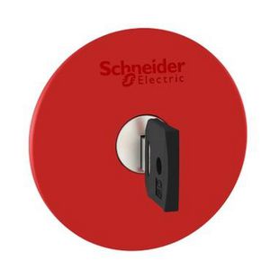 Vuistslagkop 60mm noodstop 22mm Sleutelontgrendeling