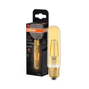 LED Vintage 1906 Tube E27 32x127 2.5W 200lm 820 Gold