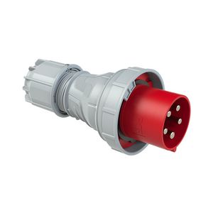 Contactstop CEE 125A 5p 400V 6h rood IP67 Power Twist