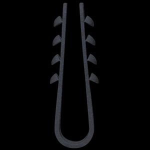 Kunststof bandklemplug halogeenvrij 20 - 40mm zwart VVE=200