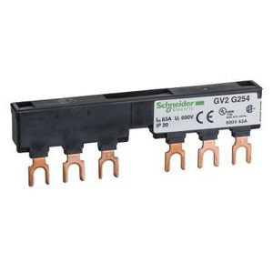 Kam rail 63A 2x3M apparaten 54mm Accessoires TeSy Linergy FT