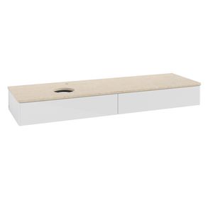 Wastafelonderkast Antao 1600x190x500mm G.White.L K15053GF
