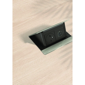 Pop Up 4 module IP44 ex Mosaic aluminium