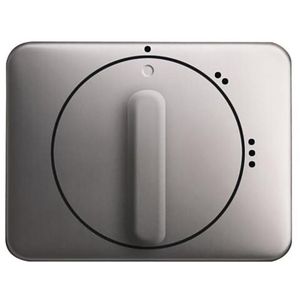 Centraalplaat v 3 standen schak 2710/1 U a-platin (2542 DR/02-20)