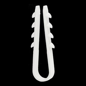 Kunststof bandklemplug halogeenvrij 3 - 13mm wit VVE=200