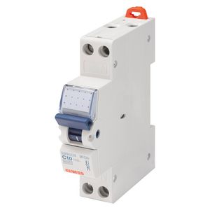 INSTALLATIEAUTOMAAT 1P+N C-KAR 10A 6KA 1-MODULE SERIE MTC60