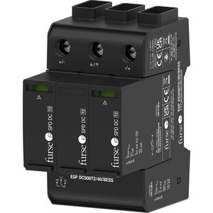 Type 2 plug-in overspanningsbeveiliging voor BESS