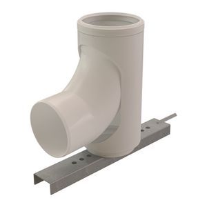 Bocht Rolux met schoorsteensteun PP120 Flex 110
