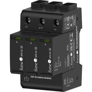 Type 2 plug-in overspanningsbeveiliging voor BESS