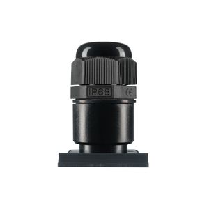 Invoerstuk M20 met Wartel doorlaat 7-12 mm Zwart VVE=25