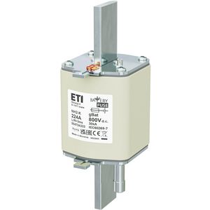 Zekering NH2/K gBat 224A/800V DC 4724333 VVE=3