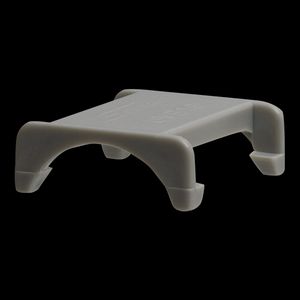 Kunststof Euro-Clip clicksluit halvrij EC16 d.grijs VVE=100