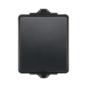 Opbouw Wisselschakelaar IP55 Zwart VVE=16