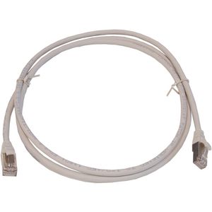 Netwerkkabel / patchkabel CAT6A AWG26 (PiMF) LSZH molded grijs 1.5mtr.