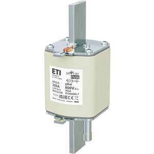 Zekering NH2/K gBat 350A/800V DC 4724336 VVE=3