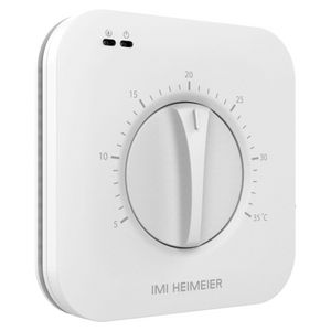 Ruimtethermostaat handbediend met regelknop DS-SB V3 voorzien van setback-functie