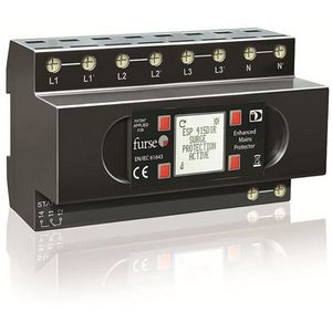 Overspanningsbeveiliging type 1+2+3 3P+N 156-260V