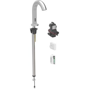 Piave wastafelkraan generator inb-functiebox rvs look / geb