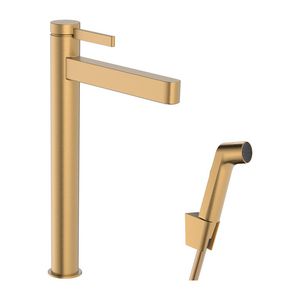 Wastafelmengkraan Finoris 1-hendel 260 douchesl. 160cm Brushed Bronze