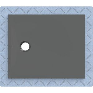 Douchevloer CleanFloor30 met afdichtingsvlies grafiet: 90x75cm