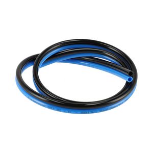 Slang duo Ø8mm blauw/zwart