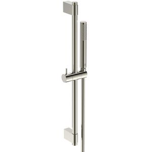 glijstangcomb 60cm 1 straalsoort staafhanddouche silver storm (rvs look) A7