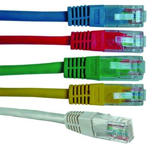 Patchkabel RJ45 CAT5e UTP 0,5mtr. Blauw