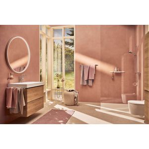 Tecturis S 1-hendel wastafelmengkraan 210 Fine draaib. uitloop CoolStart chroom incl. push-open plug