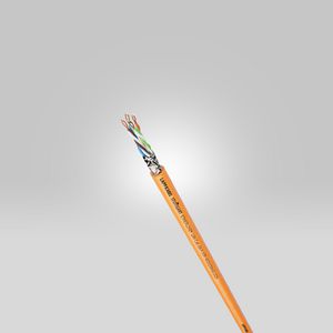 Haspel a 1000m. ETHERLINE LAN Cat.6A F/UTP 4x2xAWG23 LSZ