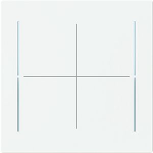 Centraalplaat afdekking Keypad 4v Art-matwit (LFW/A.4.70.11-44M)