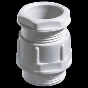 Wartel kunststof, IP54, PG21x15, glasvezelversterkt, met uienring (KVG21/15ZWR) VVE=25