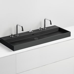 New Wash Me wastafel + 3 voorbewerkte kraangaten CL/02.30438