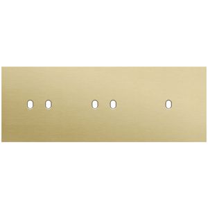 Afdekplaat 3-voud horiz. 71mm centerafst. 227-57704