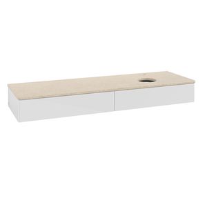 Wastafelonderkast Antao 1600x190x500mm G.White.L K16053GF