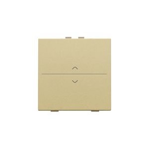 Enkelv. toets pijltjes "op"/"neer" RF schakelaar/knop gold