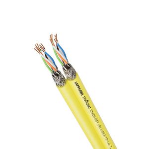 Haspel a 1000m. ETHERLINE LAN 1200 Cat.7A 2x(4x2xAWG23)
