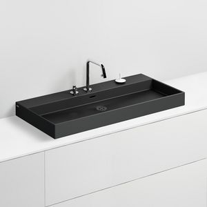 New Wash Me wastafel + 3 voorbewerkte kraangaten CL/02.30434