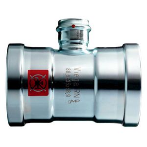 T-koppeling verlopend persaansluiting PRESTABO-XL 88,9x42x88,9mm 1118XL