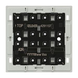 Taster-mod univoudig sec. 1-voudig temp.sens KNX