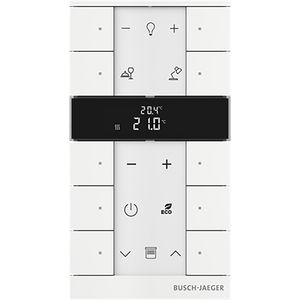 Free@Home Tenton thermostaat 10-voudig studiowit mat (SBR-F-10.0.11-884)