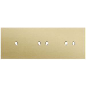 Afdekplaat 3-voud horiz. 71mm centerafst. 227-57703