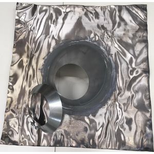 Conische loodslab CL 100/160 25-45° + stormkraag